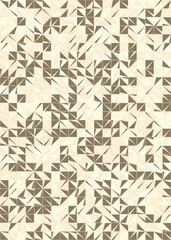 Abstract Geometric Pattern generative computational art illustration