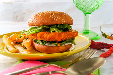 Crispy Buffalo Chicken Sandwich