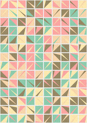 Obraz premium Abstract Geometric Pattern generative computational art illustration