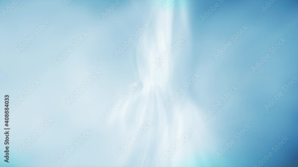 Poster beautiful abstract soft blue white loop animation background. concept modern screensaver background.
