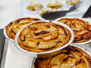 Apple pie. Gluten free. Vegan cake