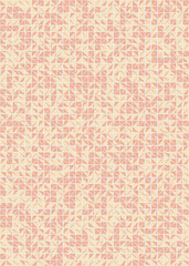 Abstract Geometric Pattern generative computational art illustration