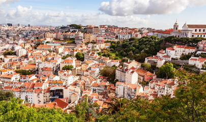 Fototapeta premium Saint George Castle Lisbon