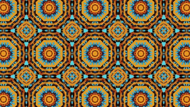Digital Rendering Kaleidoscope Creative Pattern