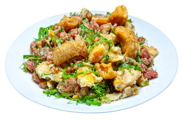 Brazilian food bean tropeiro