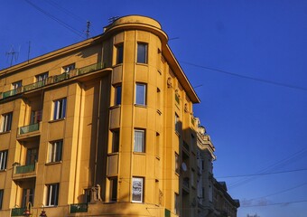 old building in the city