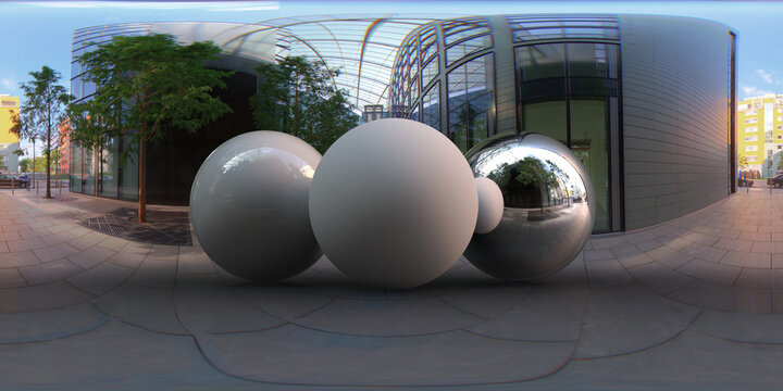 Modern paved concourse 4
