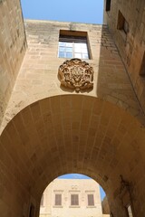 Cittadella Fortress in Rabat Victoria on the island of Gozo, Malta