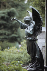 Fototapeta premium Auf dem Nikolaifriedhof in Goerlitz
