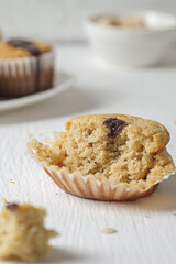 gluten-free curd muffins on the table