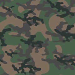 military camouflage vector seamless 