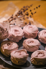 Homemade marshmallows without sugar are healthy sweets
