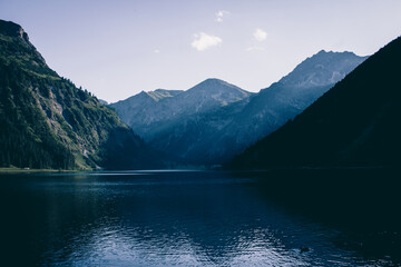 lake in the mountains