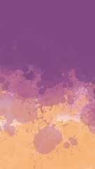 Obraz premium Yellow and purple watercolor vertical backgrounds for social media story template, poster, banner or flyer. Watercolor abstract background for valentine greeting card