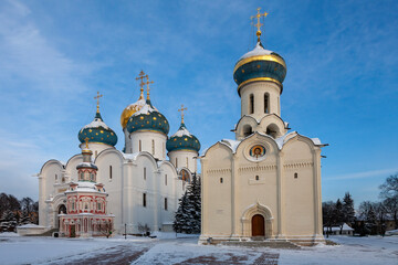 Church of the Trinity Sergius Lavra in Sergiev Posad (Russia)