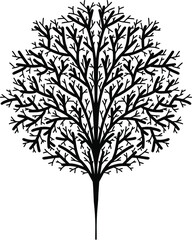 Tree of Life Hand Drawn Design Vector