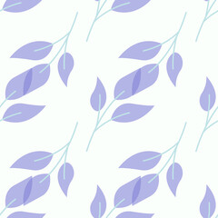 Fototapeta na wymiar Vector tropical leaves seamless repeat pattern design background. Perfect for modern wallpaper, fabric, home decor, and wrapping projects.