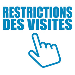 Logo restriction des visites
