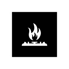 stove gas icon