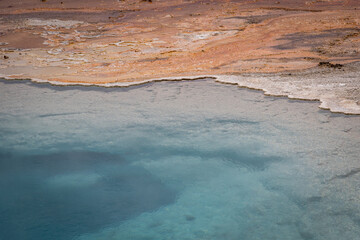 Colorful Hot Spring in Yellowstone National Park