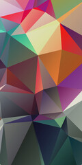 Obraz premium Abstract Color Polygon Background Design, Abstract Geometric Origami Style With Gradient. Presentation,Website, Backdrop, Cover,Banner,Pattern Template