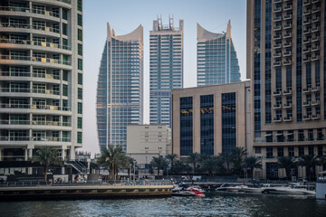 Obraz premium Dubai is the most populous city in the United Arab Emirates (UAE) and the capital of the Emirate of Dubai.