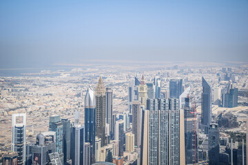 Fototapeta na wymiar Dubai is the most populous city in the United Arab Emirates (UAE) and the capital of the Emirate of Dubai.