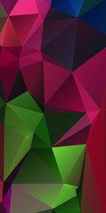 Obraz premium Abstract Color Polygon Background Design, Abstract Geometric Origami Style With Gradient. Presentation,Website, Backdrop, Cover,Banner,Pattern Template