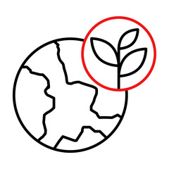 Ecology icon design