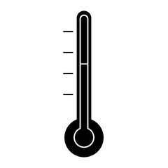 Thermometer icon vector