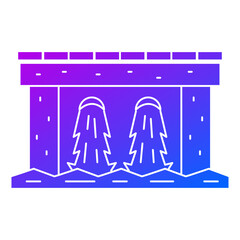 Water dam icon
