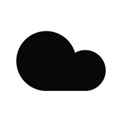 cloud icon, weather vector