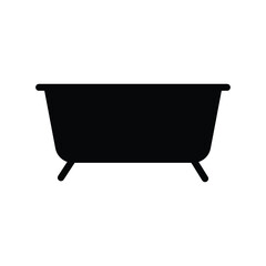 bathtub icon vector