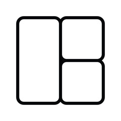 photo collage icon vector