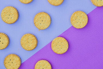 fondo galletas horneadas 