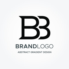 BB letter logo vector design. Eps 10 vector illustration.