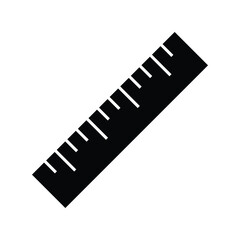 Fototapeta premium ruler, office stationery vector