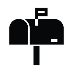 mailbox icon vector