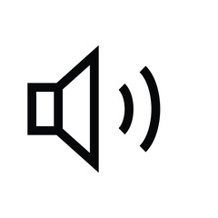 loud icon, volume control vector