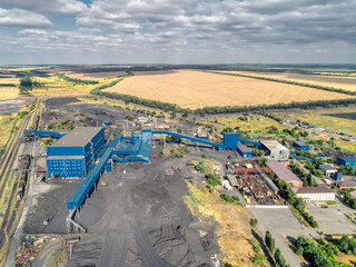 Industrial buildings and structures. Extraction and processing of coal.
