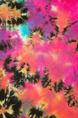 Fototapeta na wymiar luxury tie dye design background, multicolor unique freeform textured.