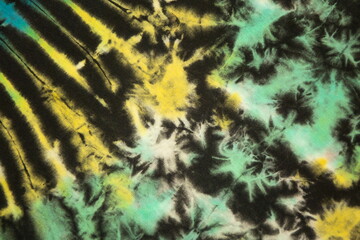 scary tie dye design background, multicolor unique freeform textured.