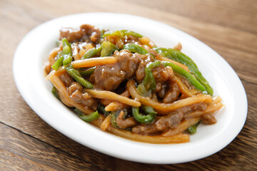 青椒肉絲