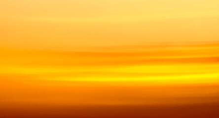 painterly abstract photography of orange sunset clouds