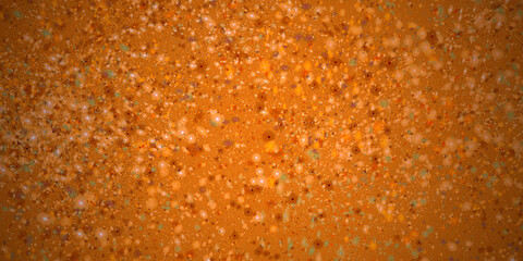 abstract fractal colorful orange copper beige khaki pumpkin marbled stone wall concete cement grunge image paint background bg texture wallpaper art frame sample illustration board