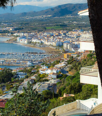 View of the magnificent Roses, Catalonia, Spain.
