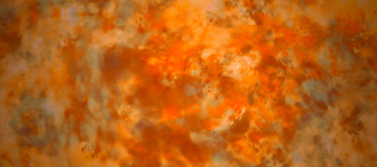 abstract fractal colorful orange copper beige khaki pumpkin marbled stone wall concete cement grunge image paint background bg texture wallpaper art frame sample illustration board