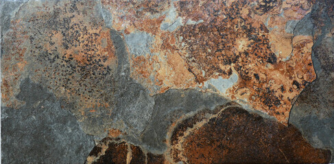 Rusty looking wall tile in Andalusian village