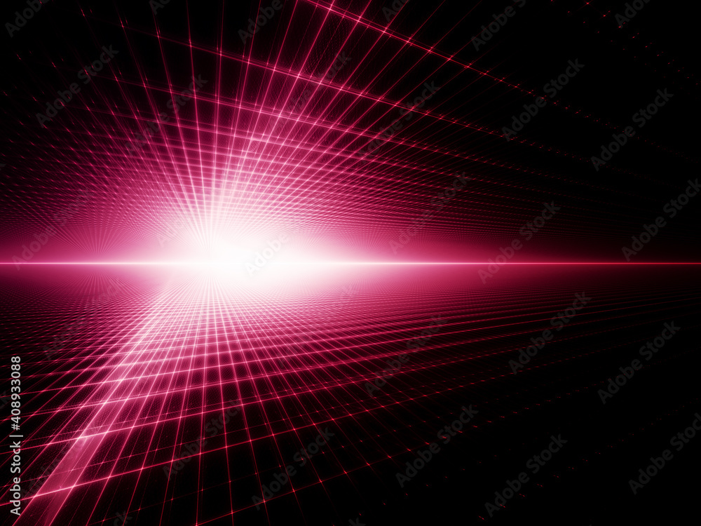 Poster abstract digital space background texture. fractal graphics 3d illustration.