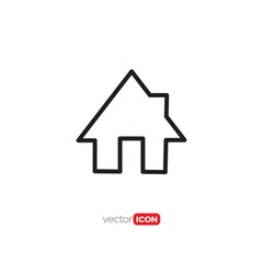 home/house Letter R icon/symbol/Logo Design Vector Template Illustration